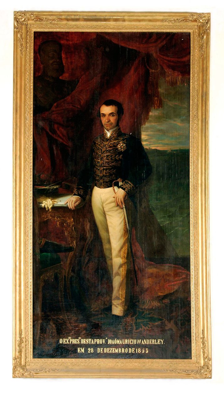 João Maurício Wanderley – Baron of Cotegipe (1853) by Augusto Muller
