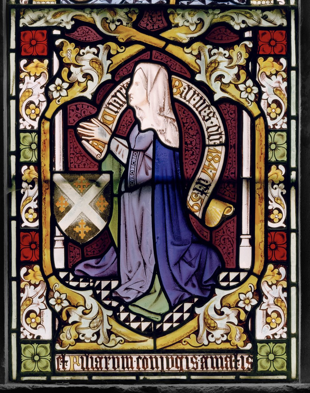 Augusta Charlotte, Ralph Barnes Wife, 1850 by Augustus Welby Northmore Pugin