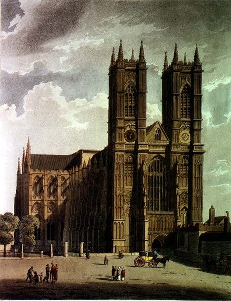 The West Front, Plate 2 from 