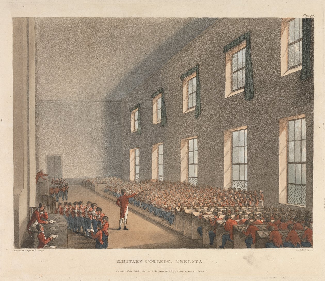 Military College, Chelsea by Augustus Charles Pugin
