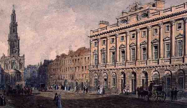 Somerset House by Augustus Charles Pugin