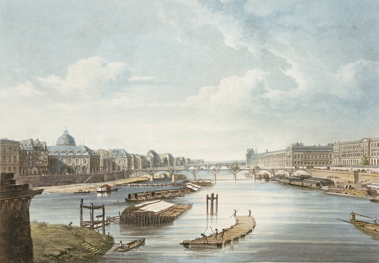The Louvre, from 