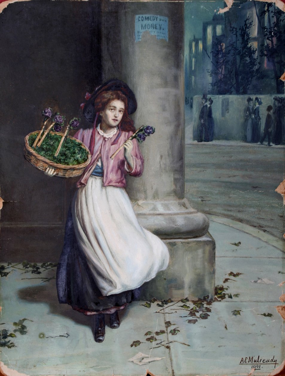 Selling Out by Augustus Edwin Mulready