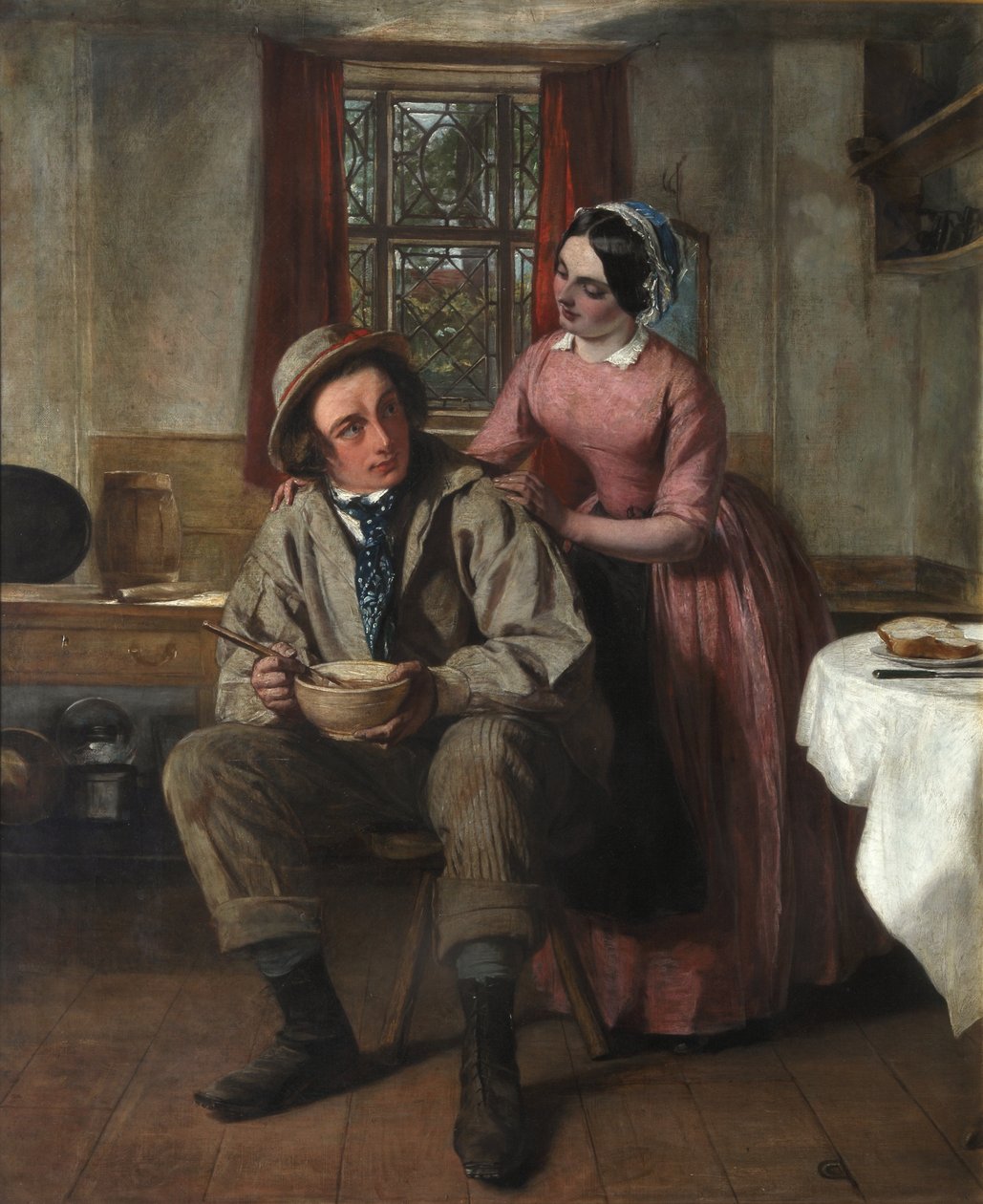 Charles Dickens in the Character of Sir Charles Coldstream, c.1850 by Augustus Leopold Egg
