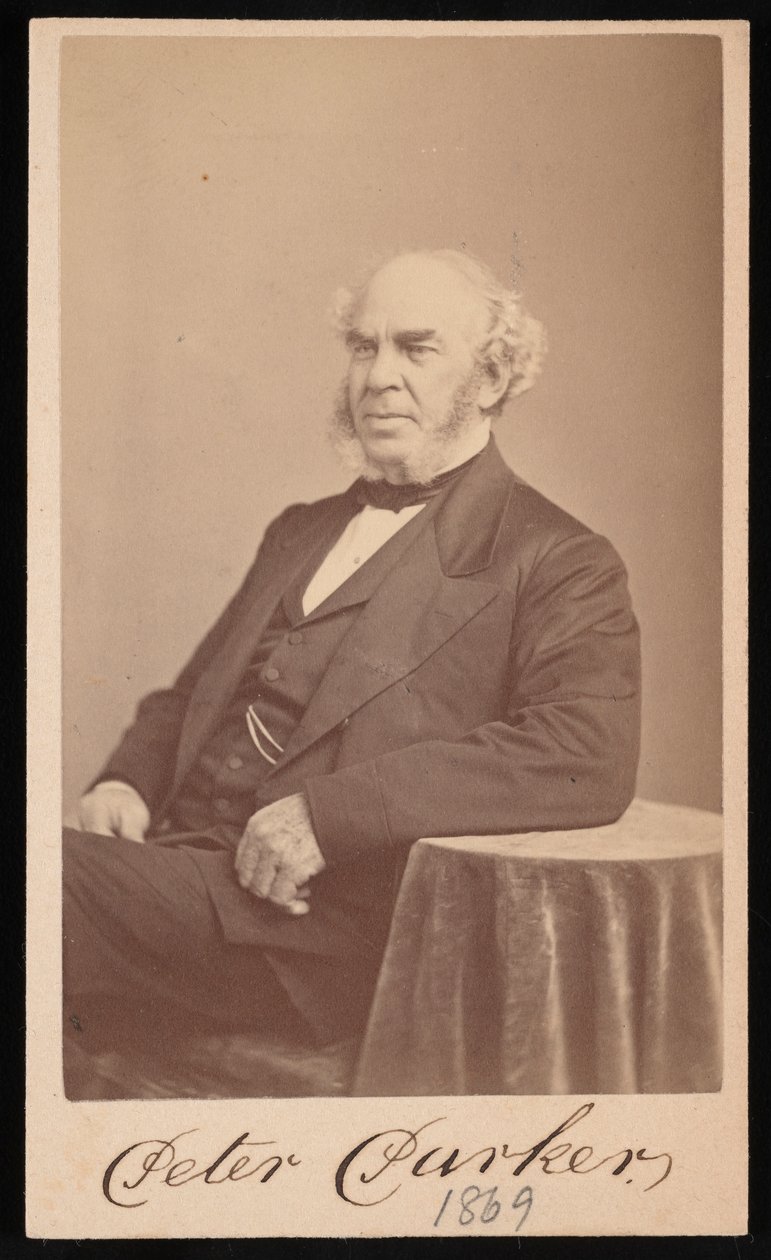 Portrait of Peter Parker by Augustus Marshall