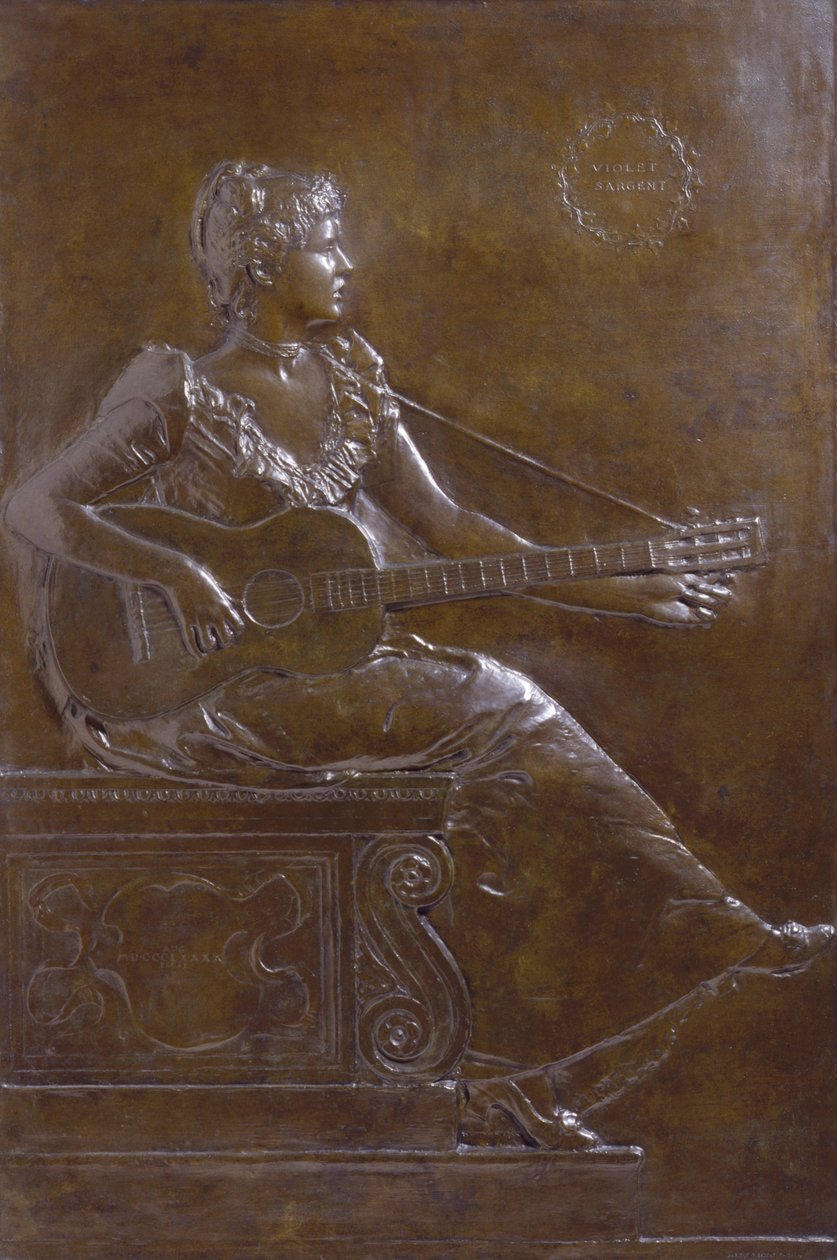 Violet Sargent by Augustus Saint Gaudens