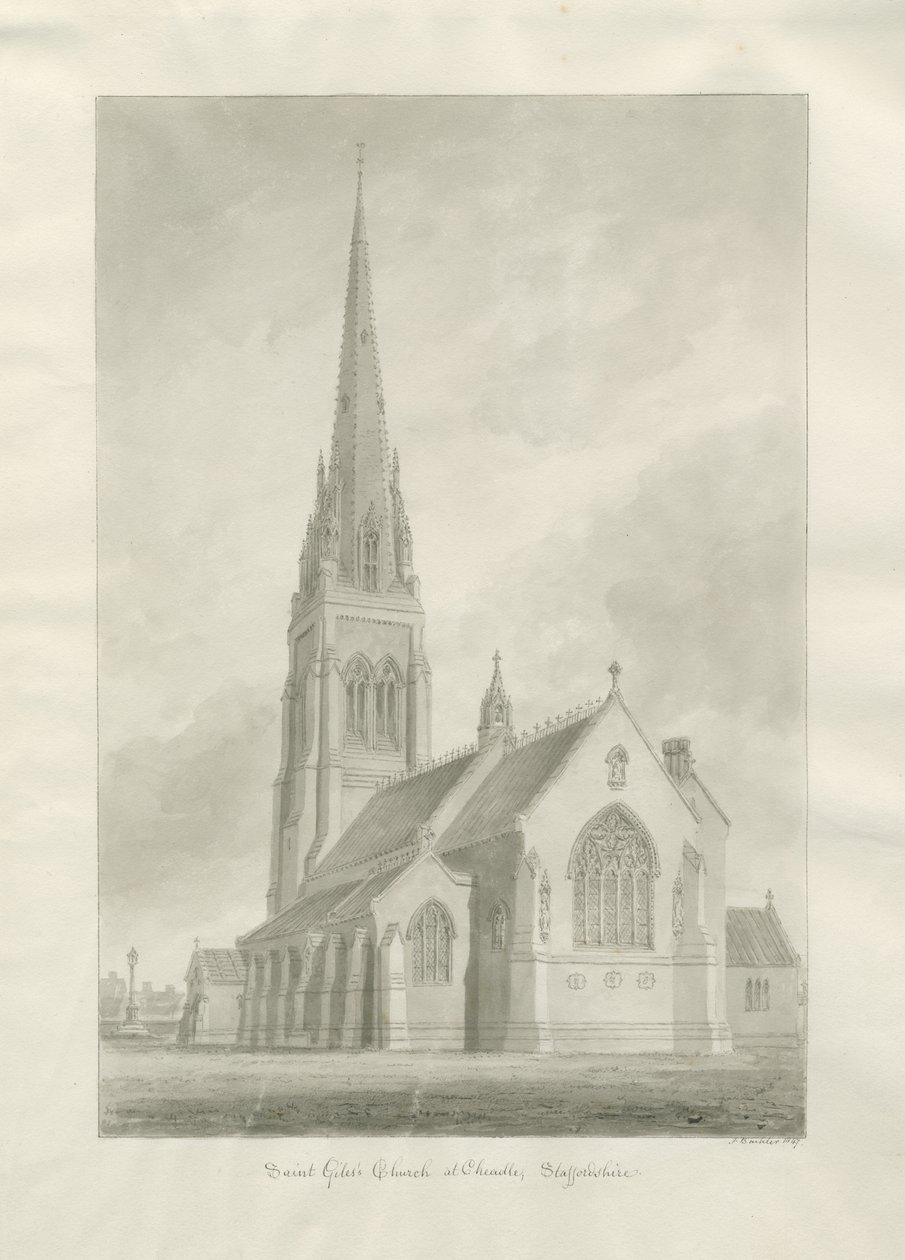 Cheadle - Roman Catholic Church (St Giles