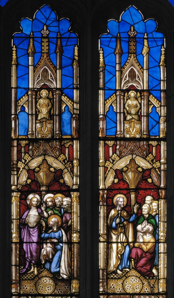 Events in the Life of St. Thomas the Apostle (detail) by Augustus Welby Northmore Pugin