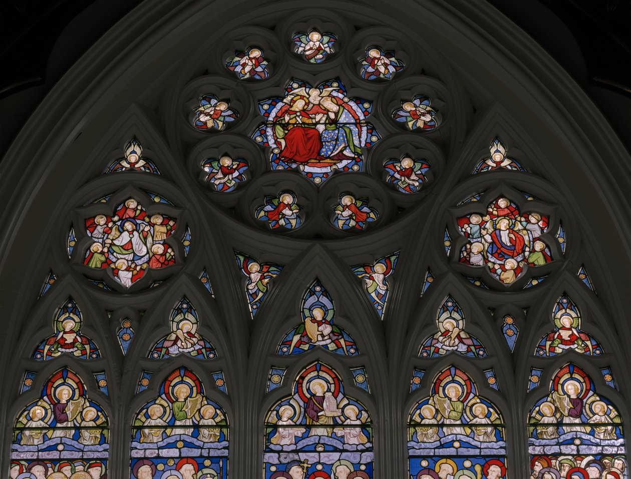 Heavenly Jerusalem (detail), 1849 by Augustus Welby Northmore Pugin