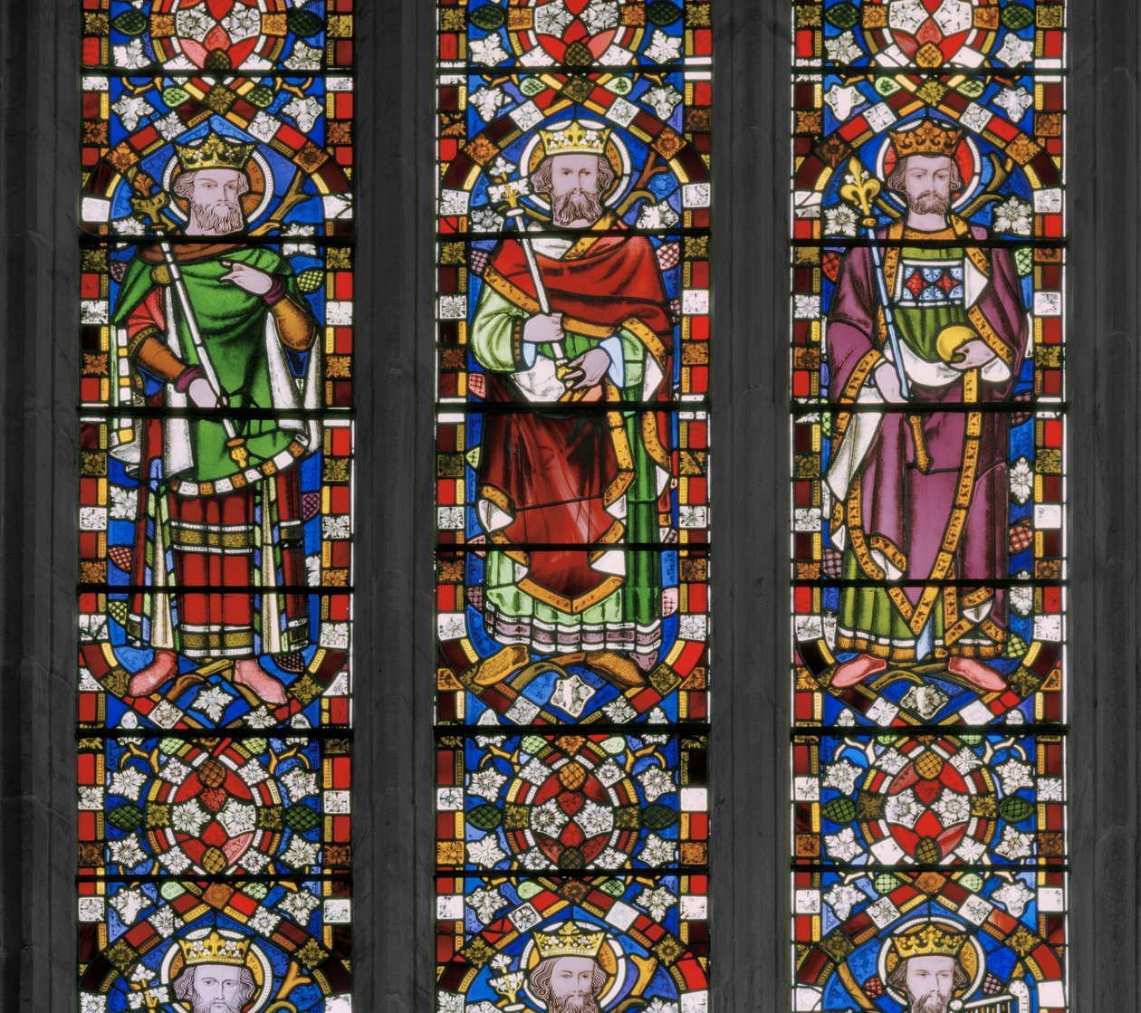 Jesse Tree (detail) by Augustus Welby Northmore Pugin