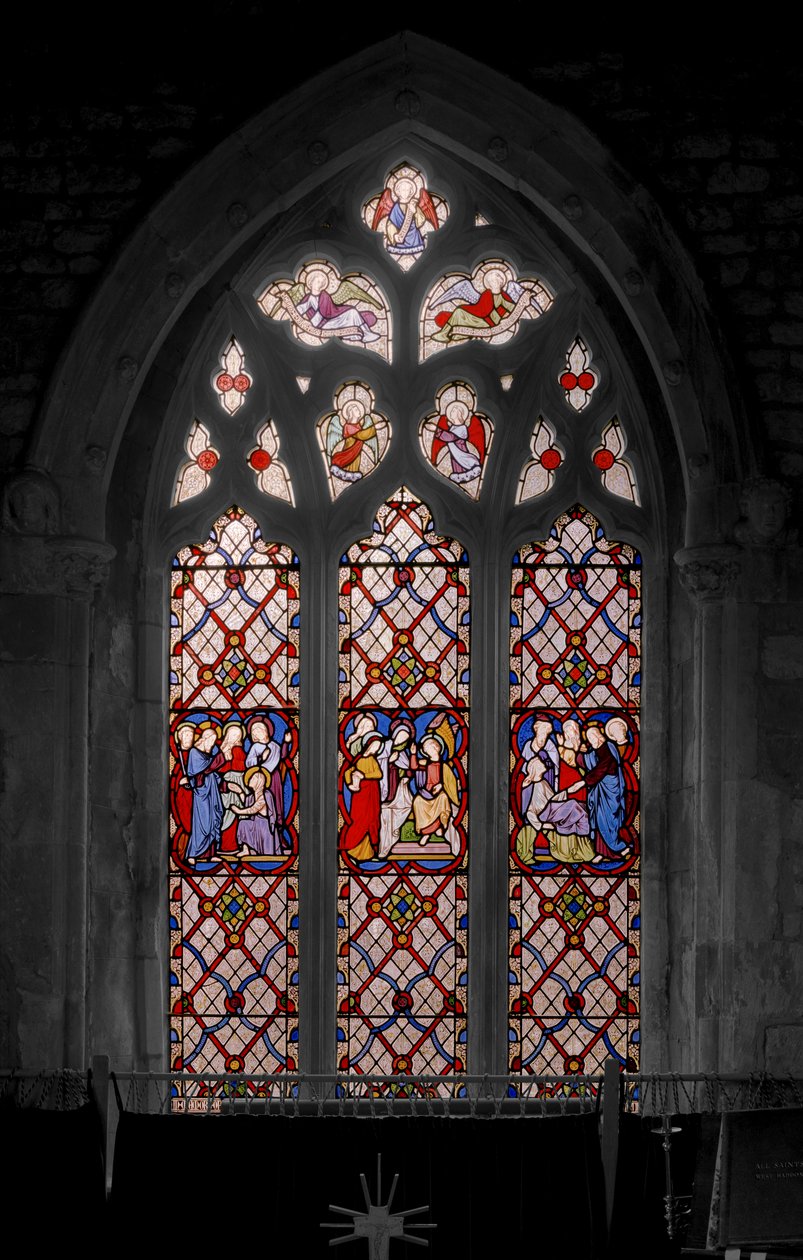 Raising of Lazarus, The Marys at The Tomb, and the Raising of Jairus