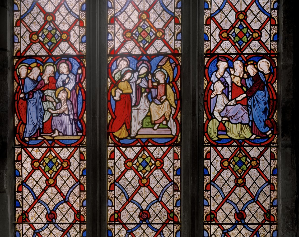 Raising of Lazarus, The Marys at The Tomb, and the Raising of Jairus