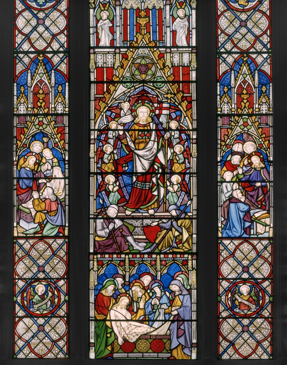 Resurrection Themes (detail) by Augustus Welby Northmore Pugin