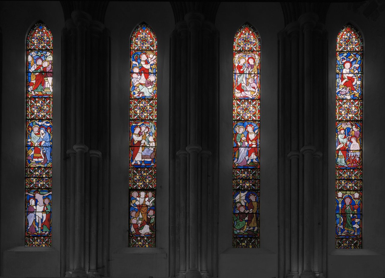 Scenes from the Life of Christ, East Window by Augustus Welby Northmore Pugin