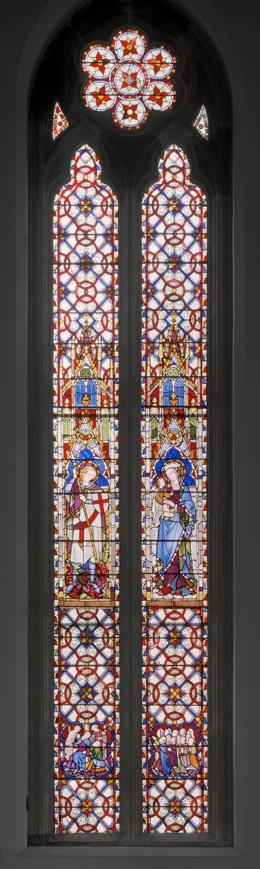 St. George, Virgin & Child by Augustus Welby Northmore Pugin