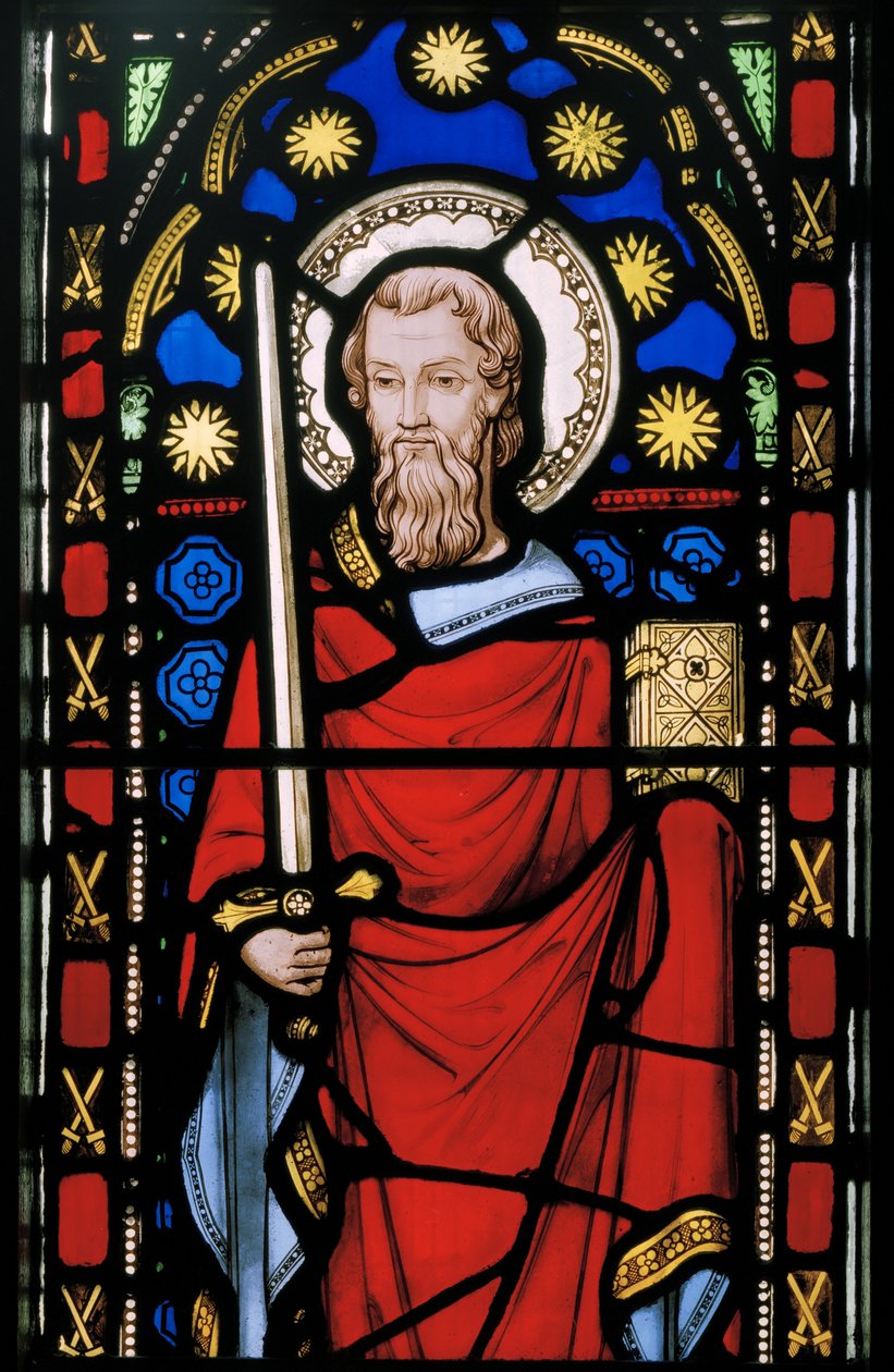 St. Paul (detail) by Augustus Welby Northmore Pugin