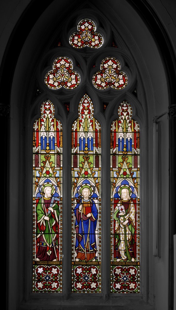 St. Thomas, St. James the Great, and St. James the Less by Augustus Welby Northmore Pugin