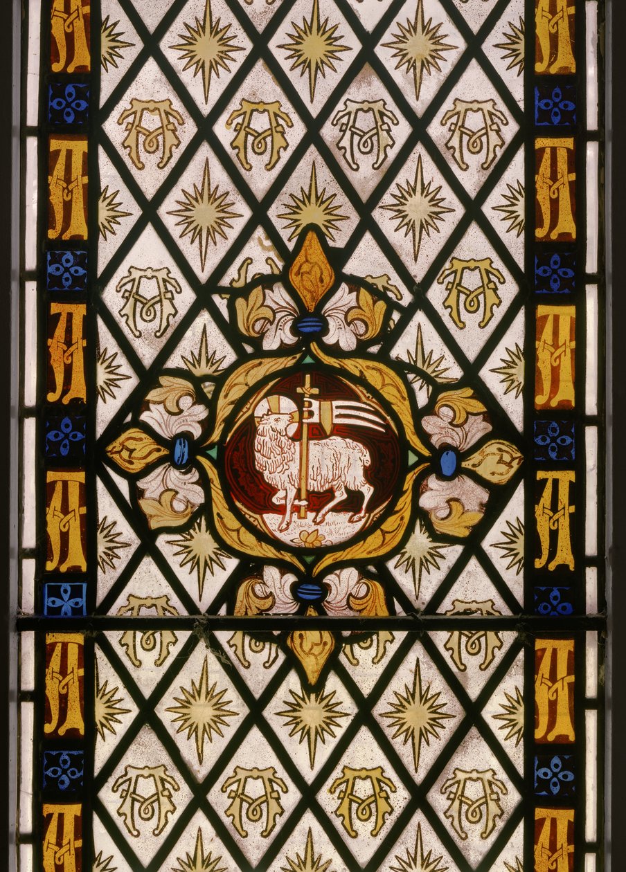 The Lamb of God (detail) by Augustus Welby Northmore Pugin