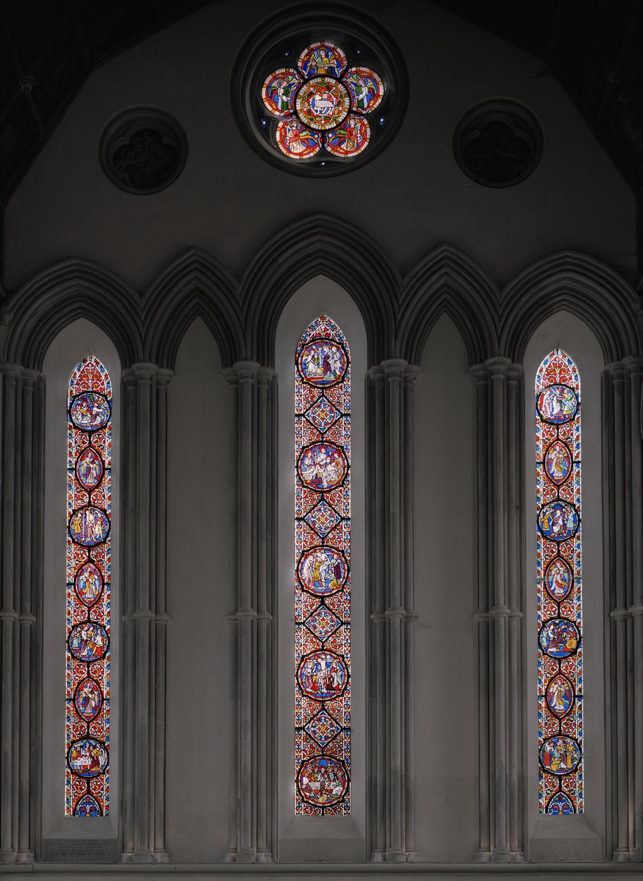 The Passion of Christ, East Window by Augustus Welby Northmore Pugin