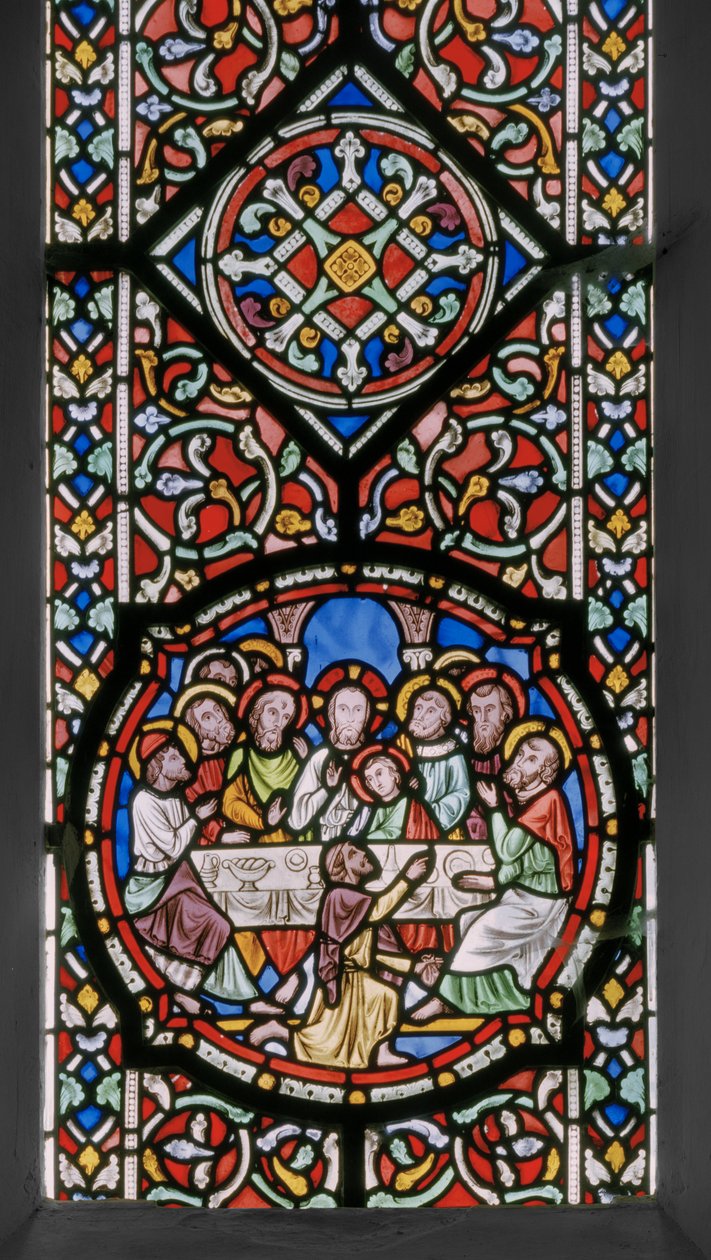 The Passion of Christ, East Window (detail) by Augustus Welby Northmore Pugin
