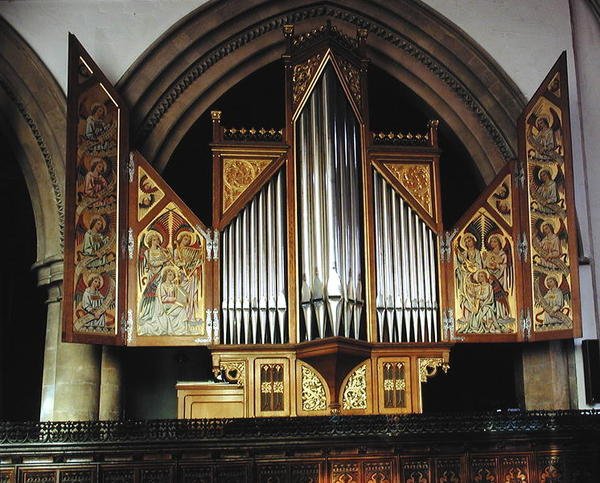 The Sutton Organ, from the Chapel by Augustus Welby Northmore Pugin