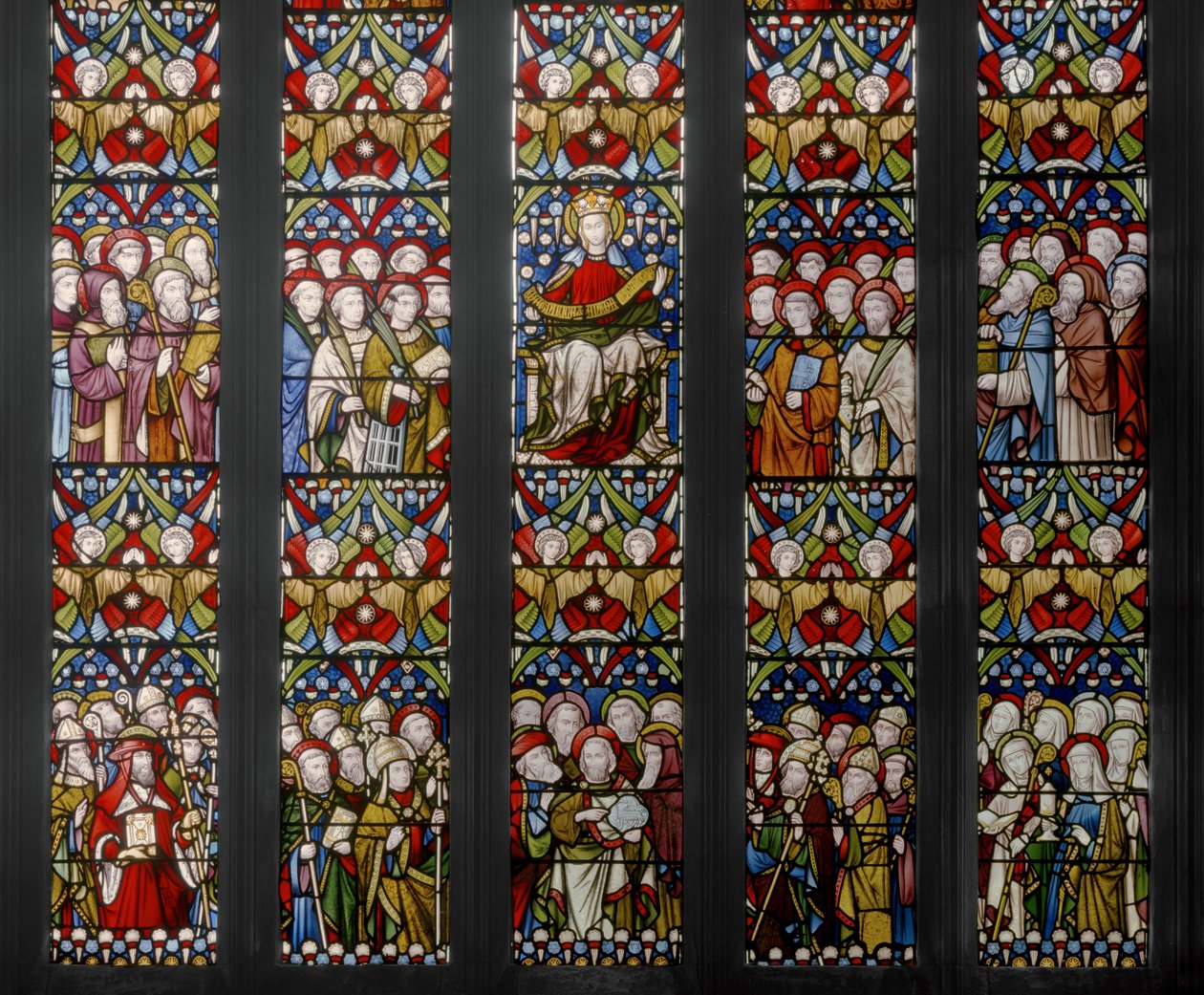 Triumph of the Church (detail) by Augustus Welby Northmore Pugin