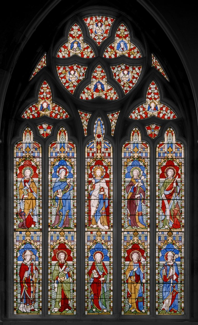 West window by Augustus Welby Northmore Pugin