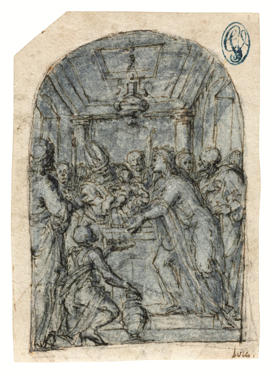 The Presentation in the Temple by Aurelio (attr. to) Luini