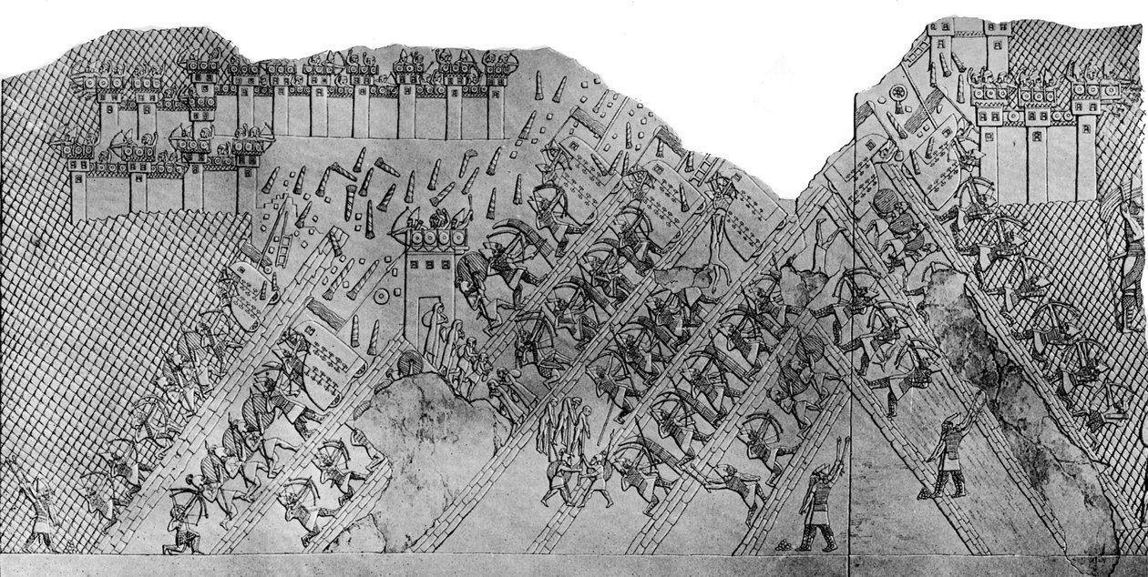Assault on the City of Lachish by Austen Henry Layard
