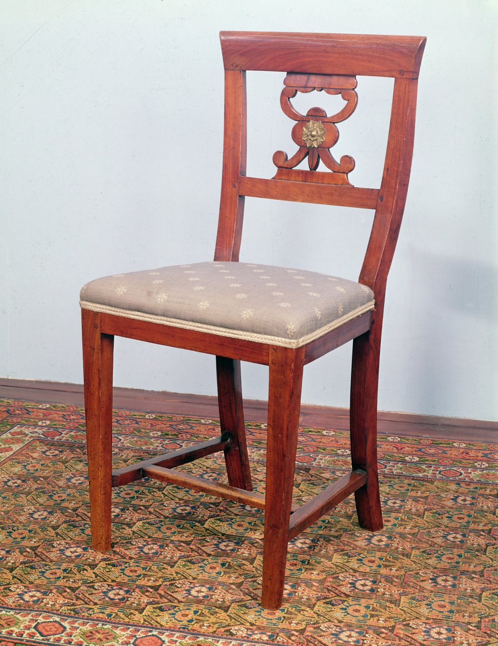 Chair, Biedermeier style, c.1820 by Austrian School