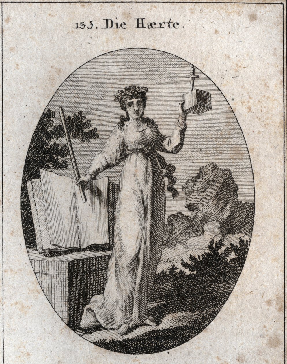 Allegory of Severity by Austrian School