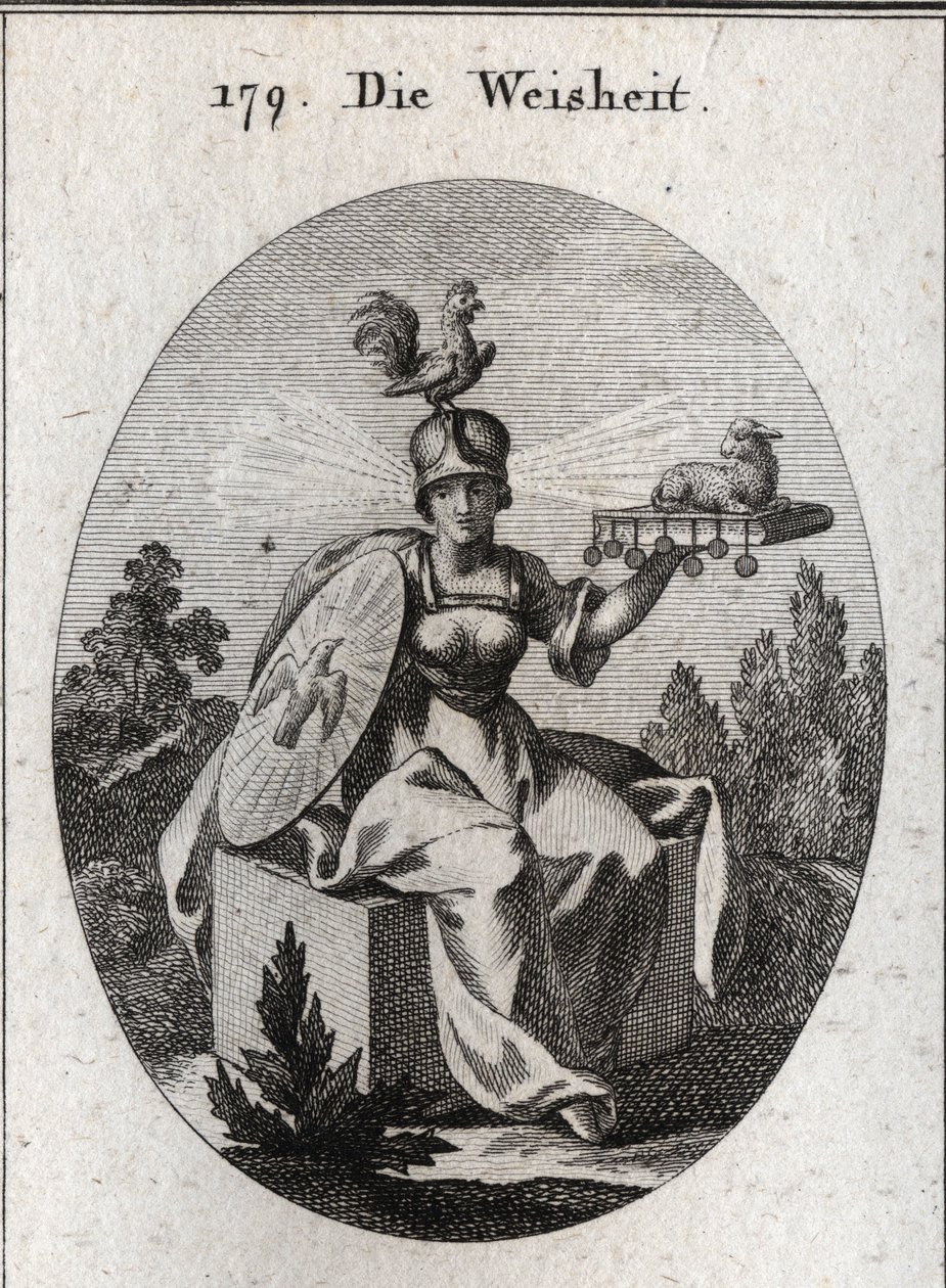 Allegory of Wisdom by Austrian School