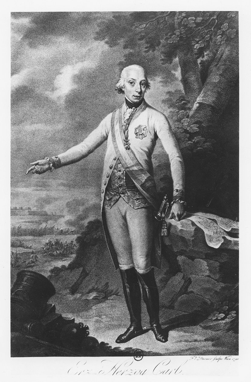 Charles, Archduke of Austria by Austrian School