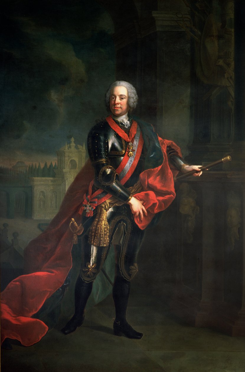 Count Leopold Joseph von Daun, Fieldmarshall and Austrian Commander-in-Chief during the Seven Years War by Austrian School