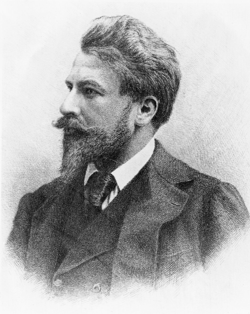 Portrait of Arthur Schnitzler (1862-1931) by Austrian School