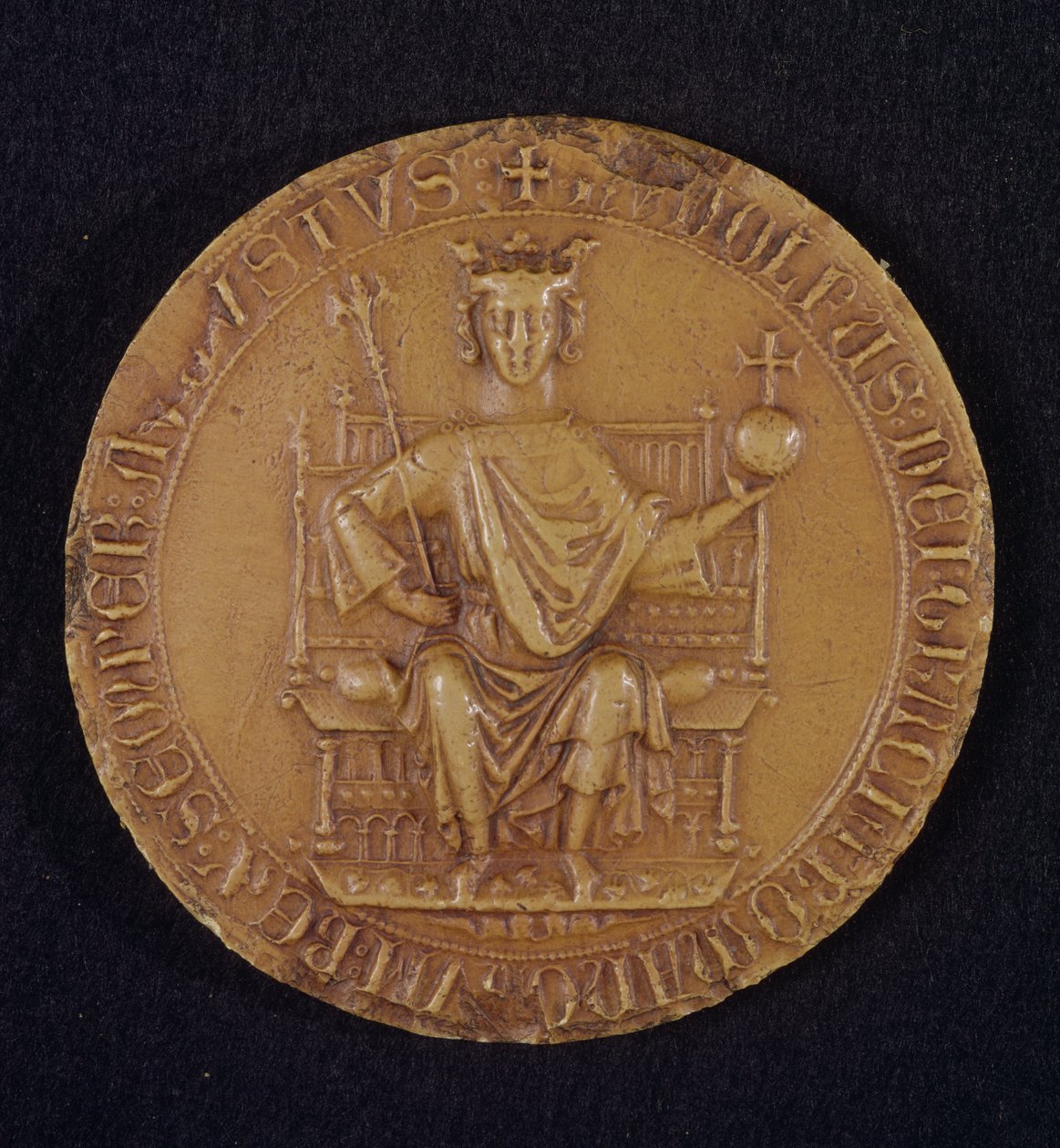 Seal of Rudolf I of Habsbourg by Austrian School