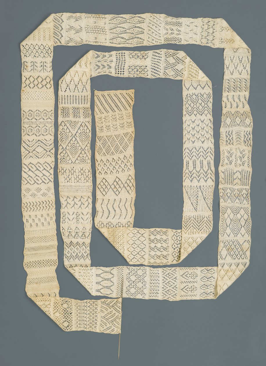 Knitted sampler by Austrian School Austrian School