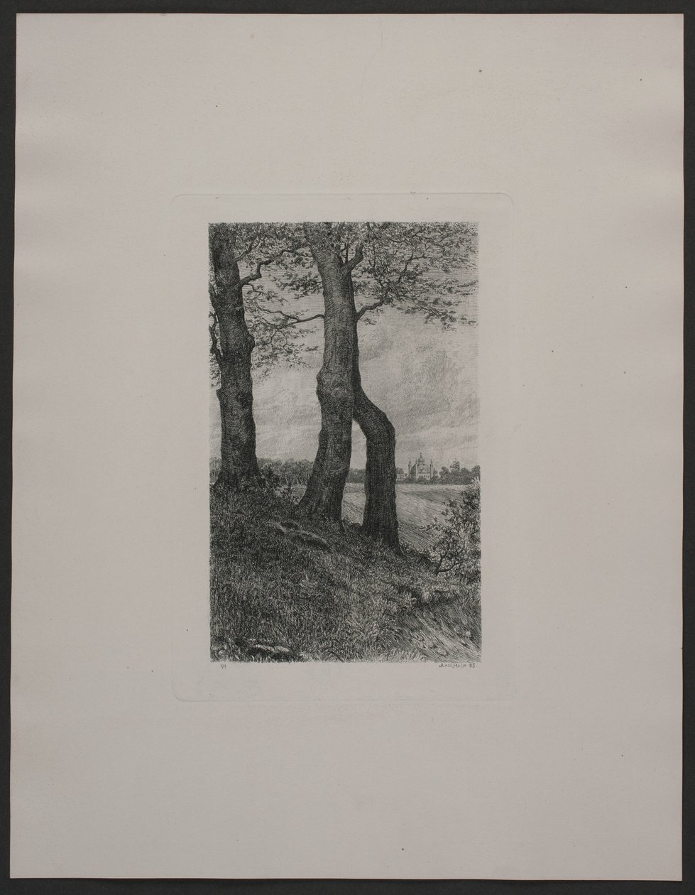 The Area Near Fredensborg by Axel Holm