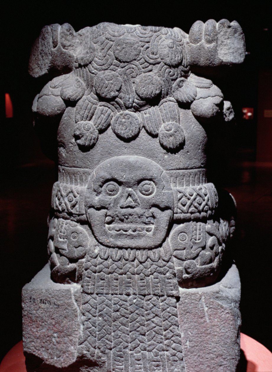 Coatlicue, Late Post Classic Period (1300-1521) by Aztec