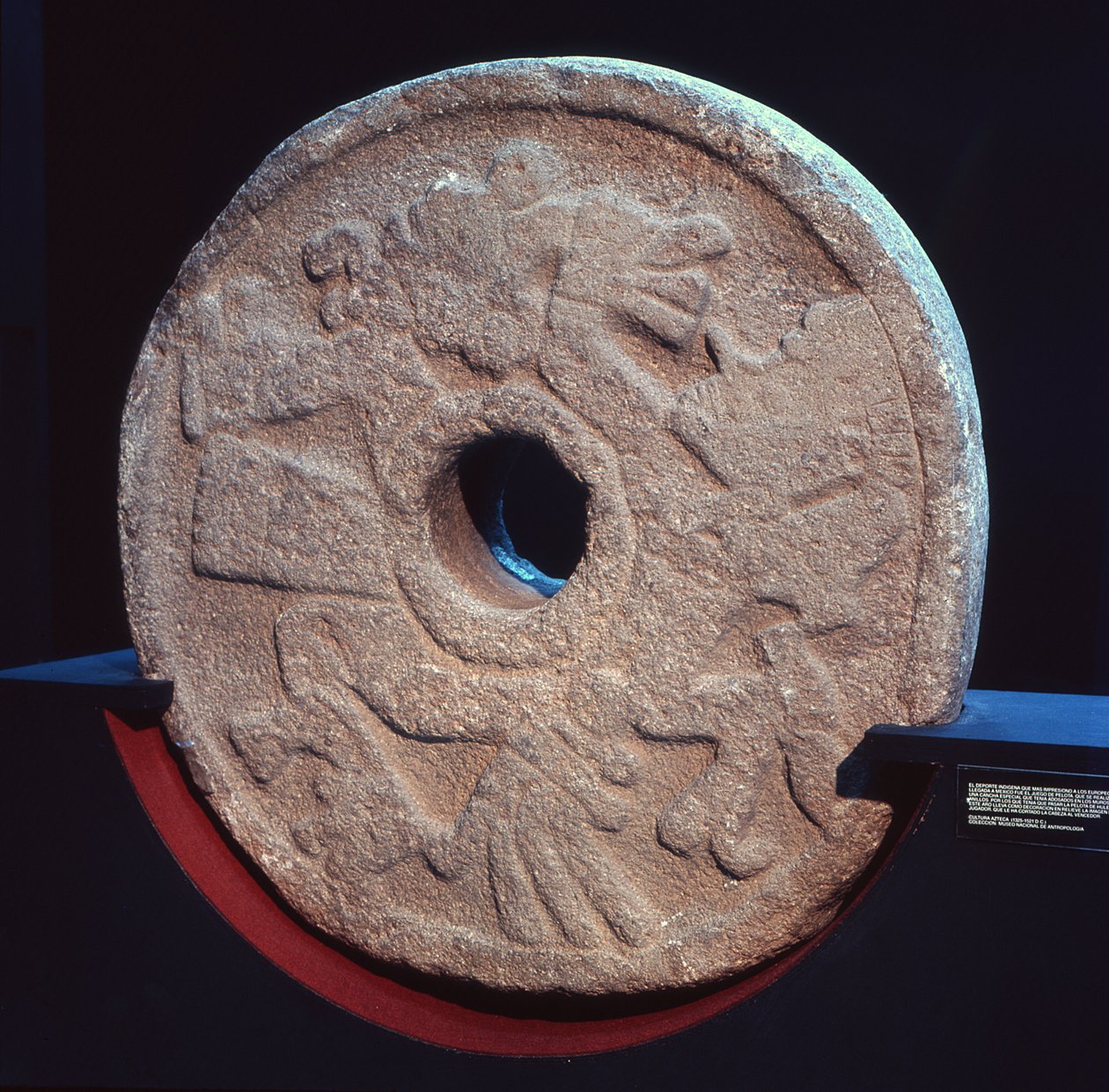 Stone Used in Playing Pelota by Aztec