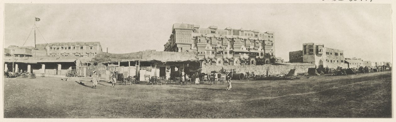 Jeddah: West Side, 1914 by B. Bernhard Moritz
