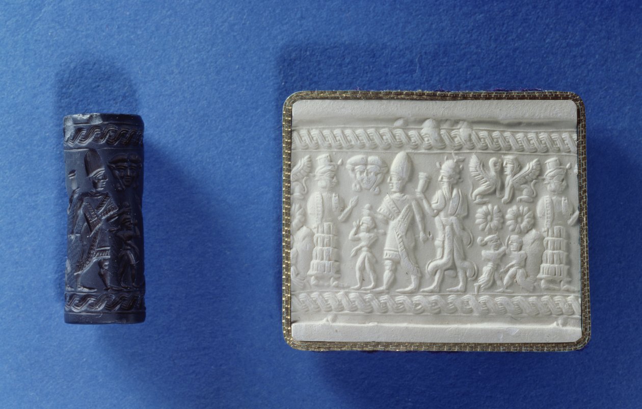 Cylinder Seal and Impression, Possibly Babylonian by Babylonian