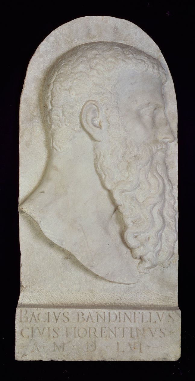 Self Portrait, 1556 by Baccio Bandinelli