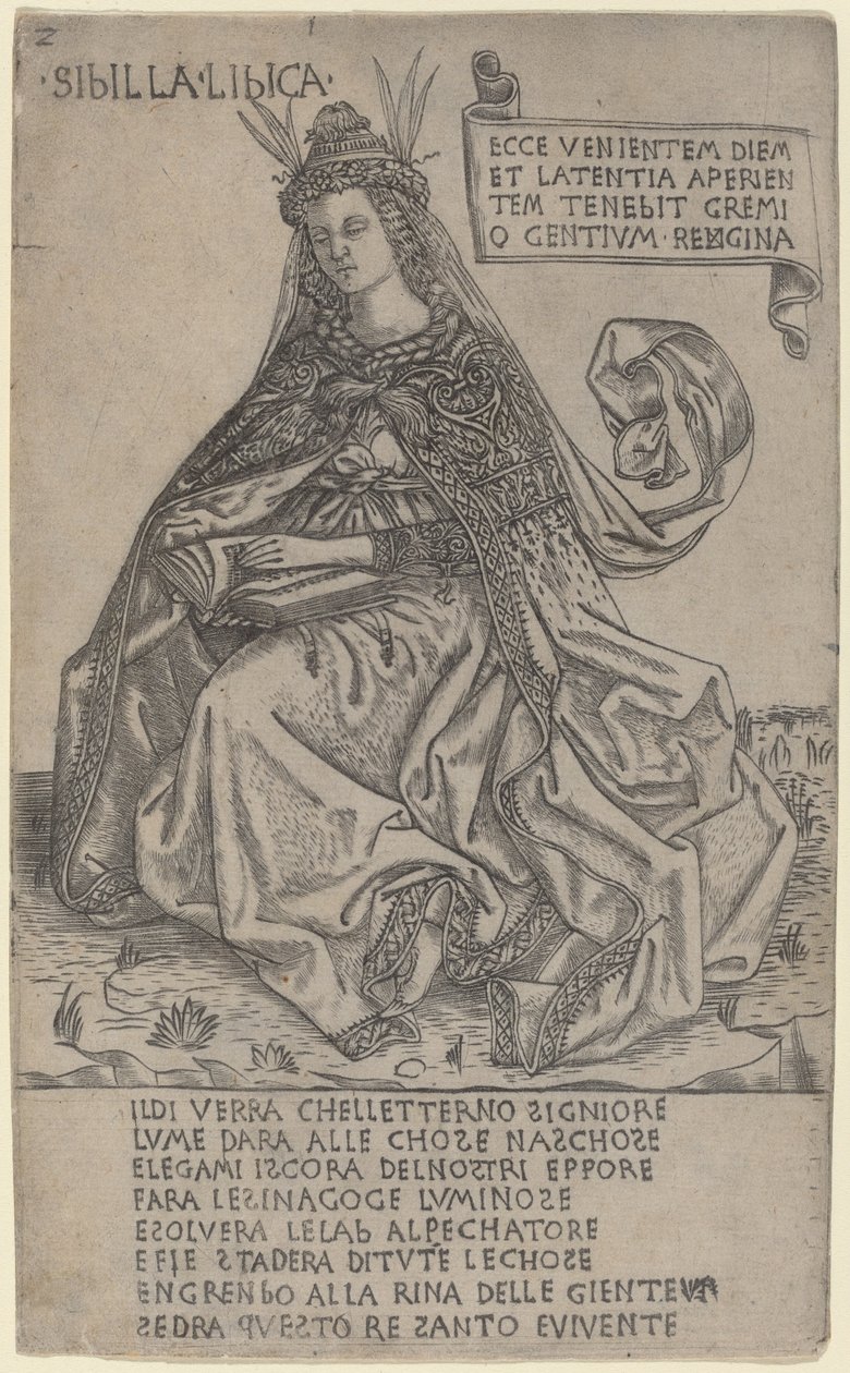 Libyan Sibyl by Baccio Baldini