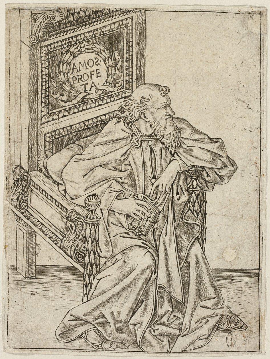 The Prophet Amos by Baccio Baldini