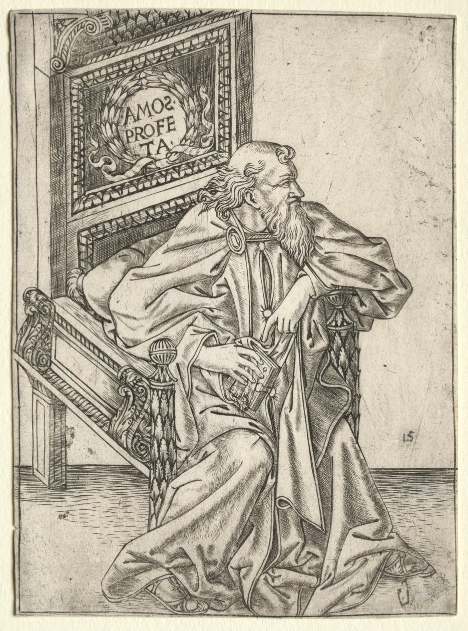 The Prophets: Amos by Baccio Baldini
