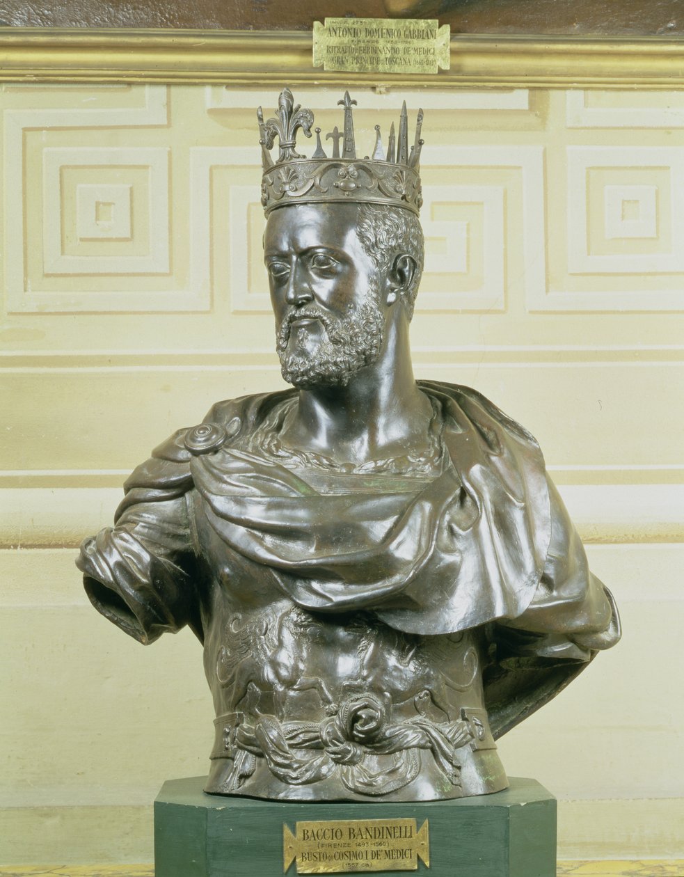 Portrait Bust of Cosimo I de Medici (1519-74) c.1557 by Baccio Bandinelli