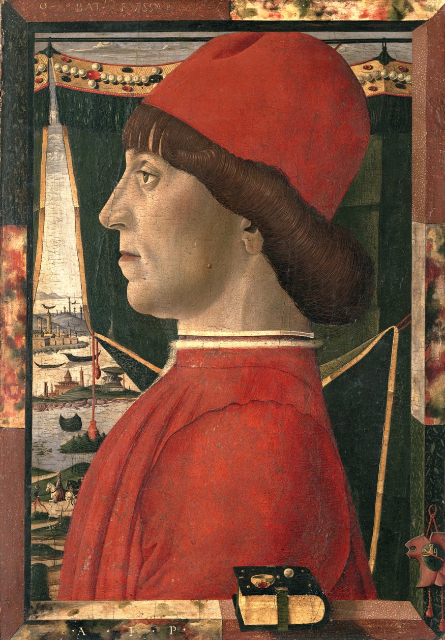 Portrait of a Young Man by Baldassare d Este