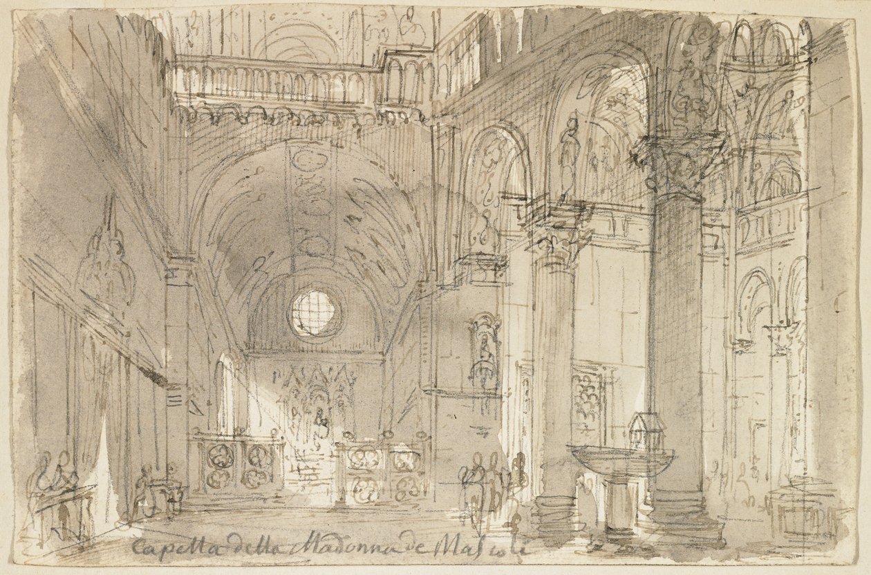 View of the Chapel of the Madonna de