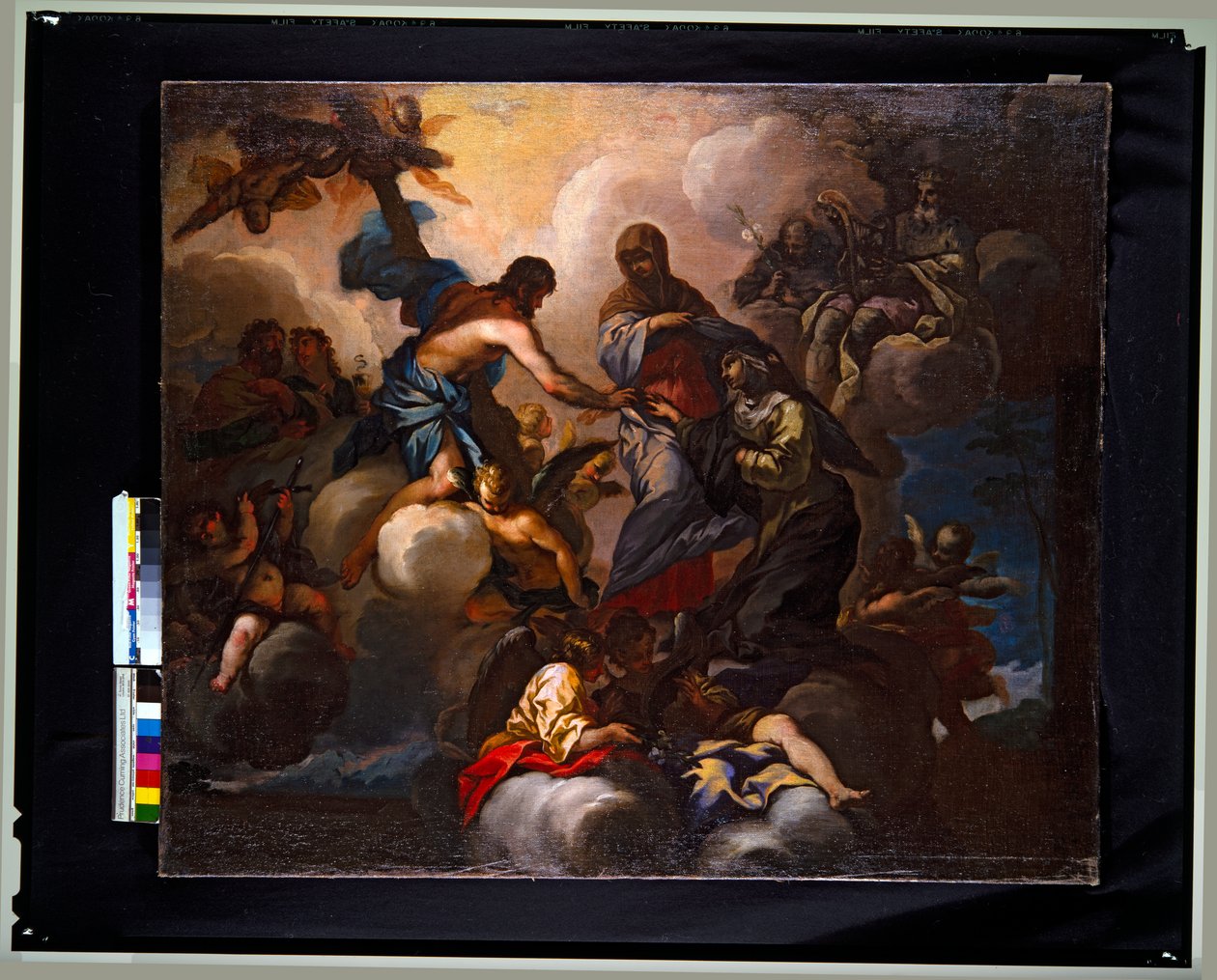 Modello, Mystic Marriage of Saint Catherine of Siena by Baldassare Franceschini
